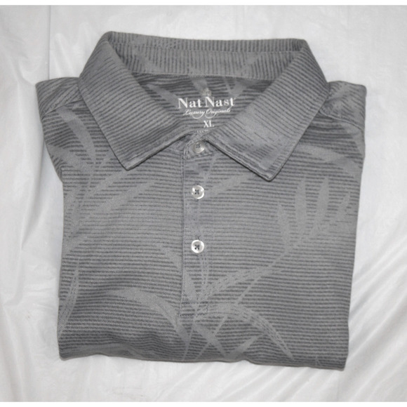 Nat Nast Luxury Originals Men's Short Sleeve Polo Shirt‎ Size XL - Picture 4 of 6